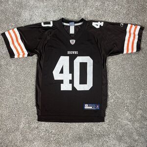 Peyton Hillis Cleveland Browns Brown Home Reebok Jersey Size Medium NFL Football